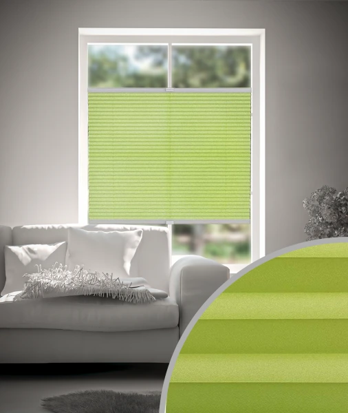 Plissee Premium Green